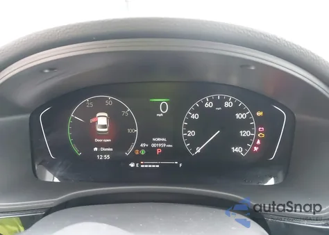 2025 Honda Civic Hybrid z USA, uszkodzony, nr VIN 2HGFE4F86SH343749